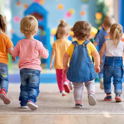 Kindergartenkinder in der Kita 