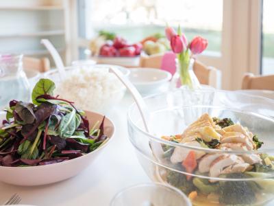 Das Mittagessen in der Wichtel Akademie