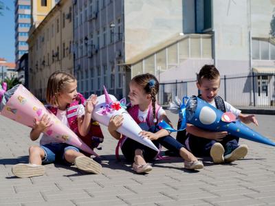 Grundschulkinder lösen Konflikt mit Worten