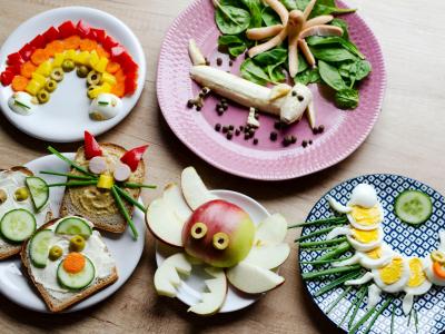 Essen kreativ gestaltet für Picky Esser
