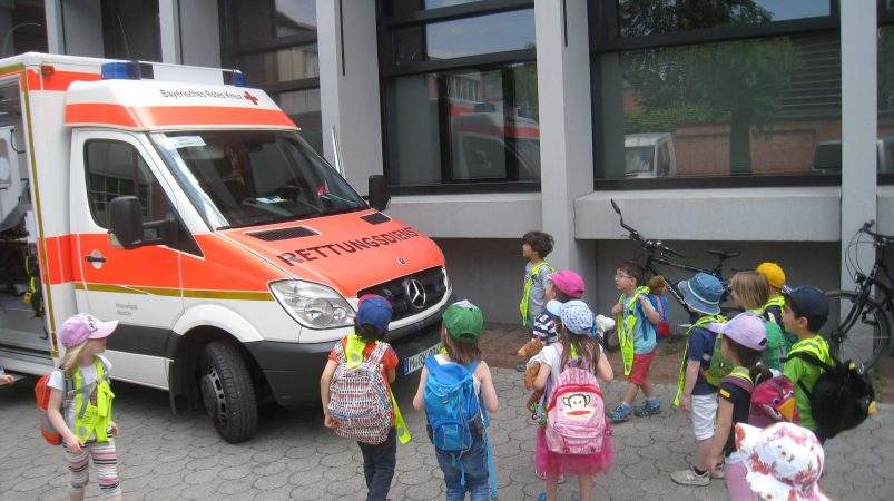Rettungswagen - Kindergarten - Wichtel Akademie München